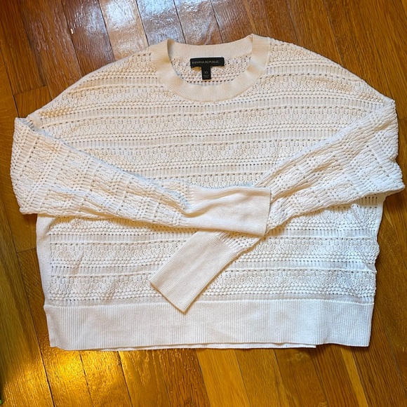 Banana Republic XS sweater, white - Picture 1 of 5